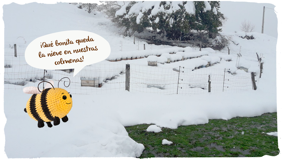 Adiós, frío invierno, abeja Paca