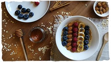 ¡Cocina cool! Receta de porridge con miel y frutos rojos