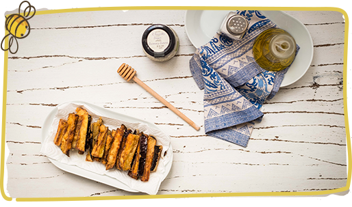 Recetas de berenjenas con miel, paso 5