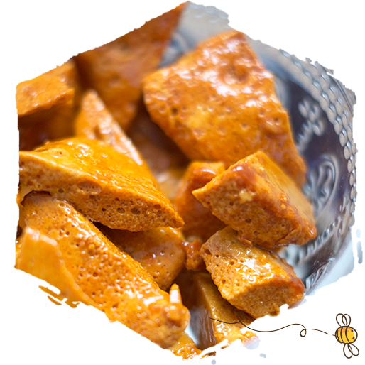 caramelos de miel, ingredientes