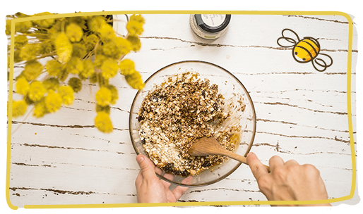 Receta de barritas con miel y avena, paso 4