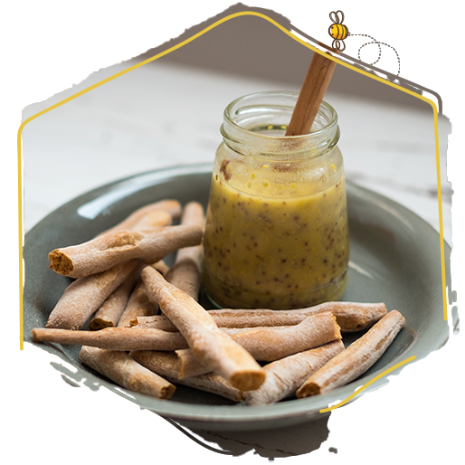 Salsa de mostaza y miel, ingredientes