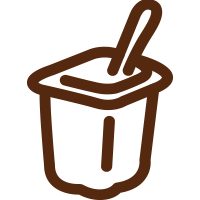 Yogur con miel y nueces, yogur