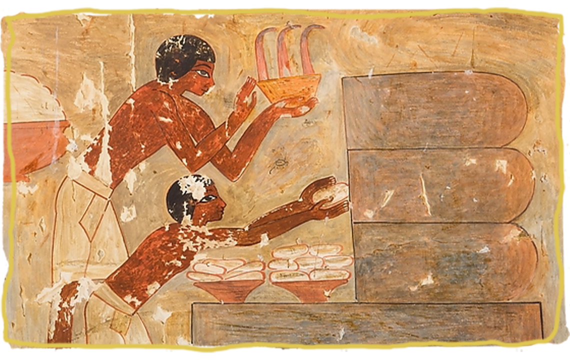 Los egipcios, pinturas 2