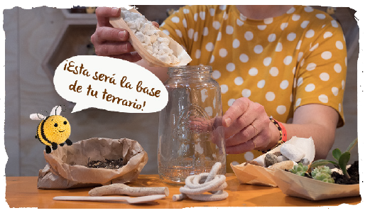 terrario suprareciclado, paso 1