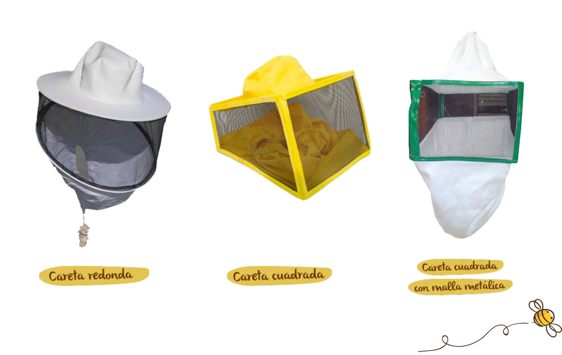 El equipo básico de los apicultores, materiales