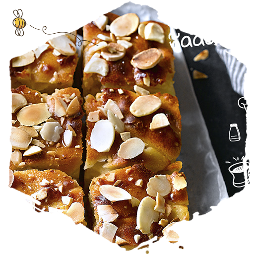 Galletas de jengibre, miel y canela, ingredienes