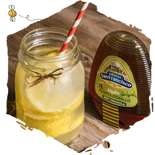 Té helado de limón, miel y jengibre, ingredientes