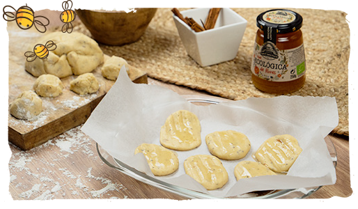 Galletas de jengibre, miel y canela, paso 4