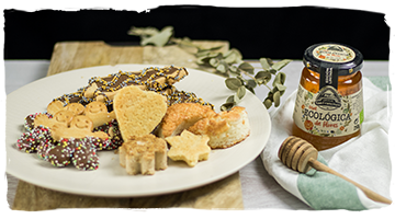 Galletas navideñas de miel