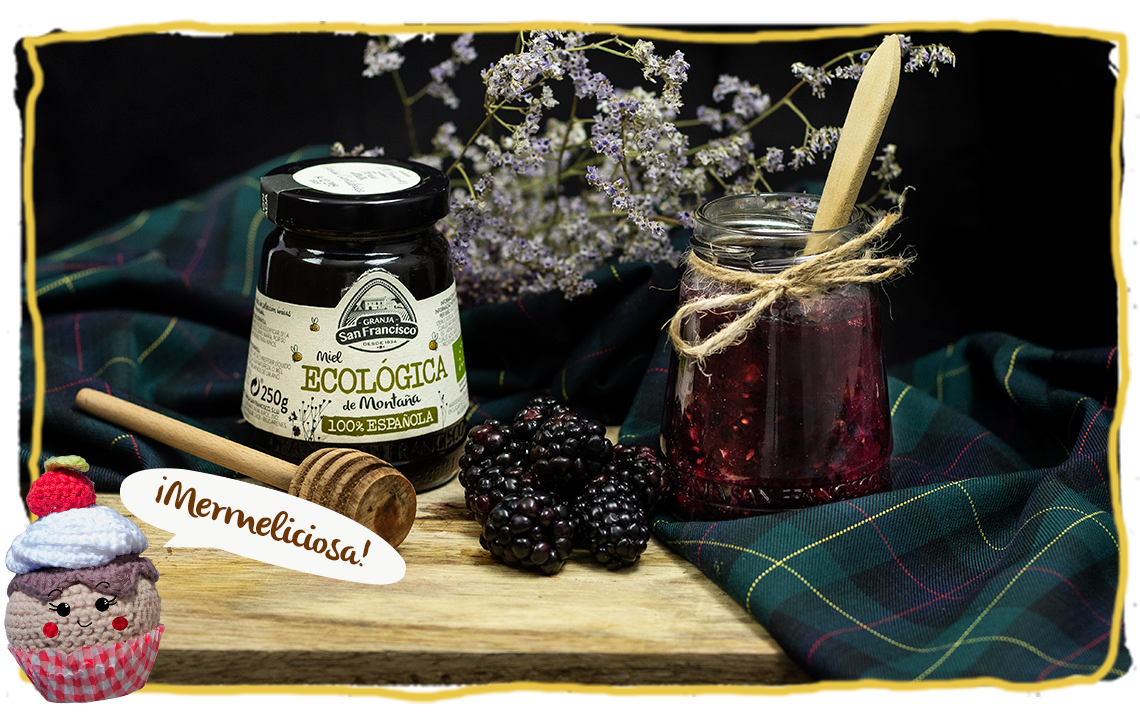 Mermelada de moras con miel, consumo