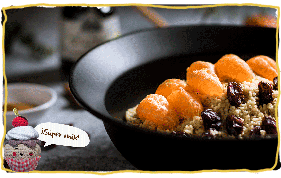 Cuscús de mandarina y miel, paso 4