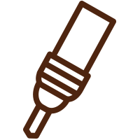 Fabrica tus propias macetas de pared, taladro