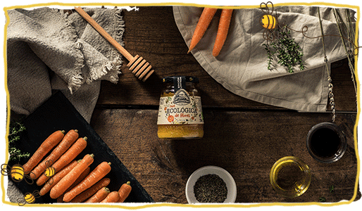 Cuscús de mandarina y miel, ingredienes