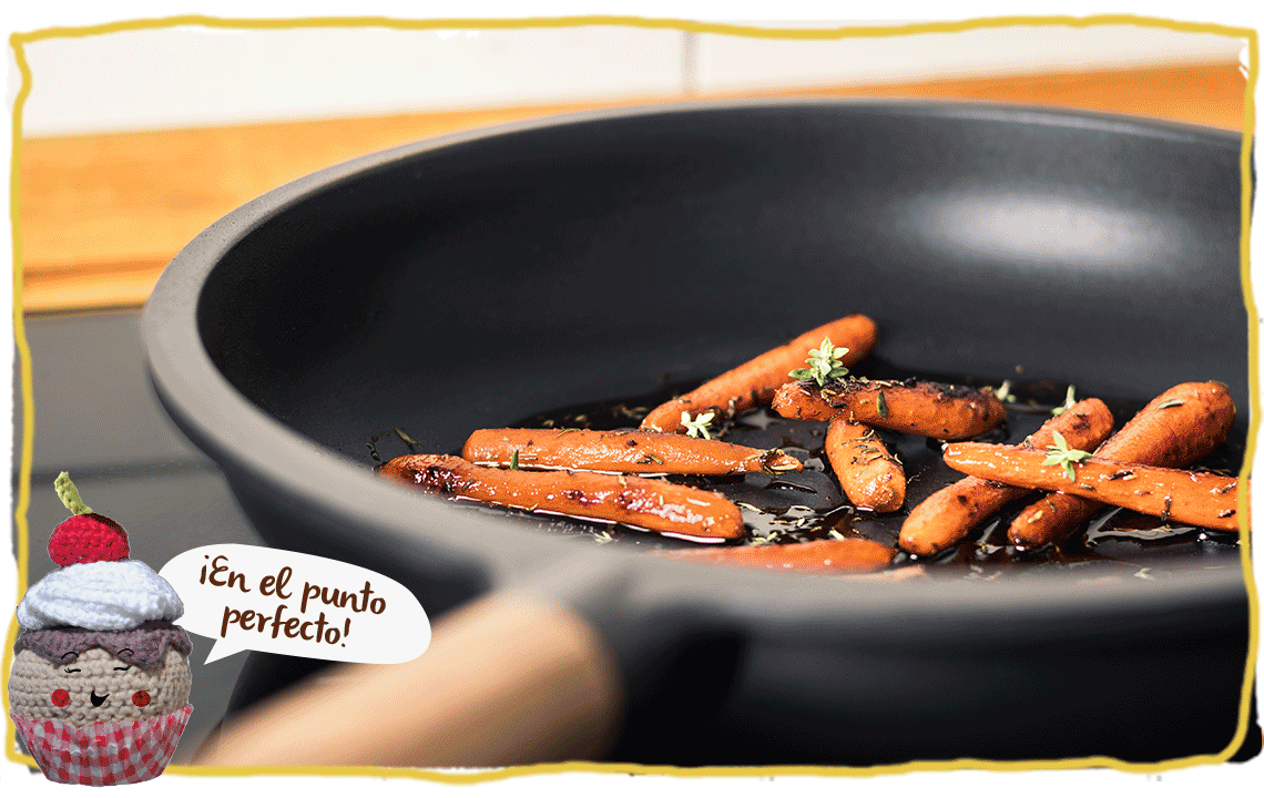Zanahorias con miel y tomillo, paso 4