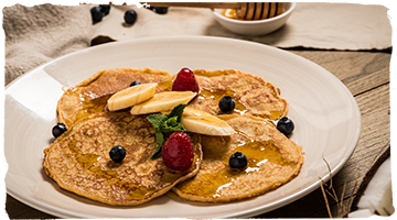 Tortitas de almendra, coco y miel