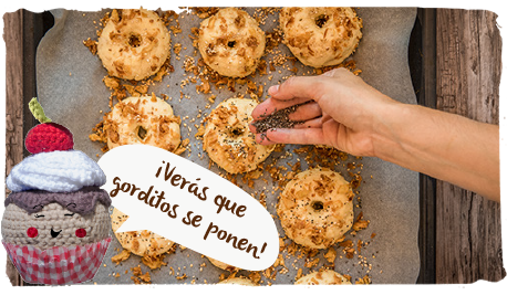 Bagels de miel, paso 2